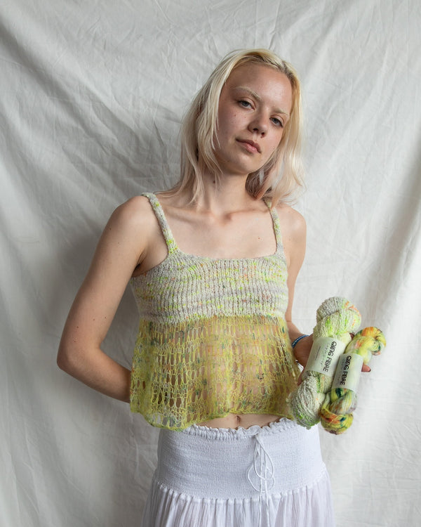 Lolita Strap Top Knit Kit - Teddy and Veranita