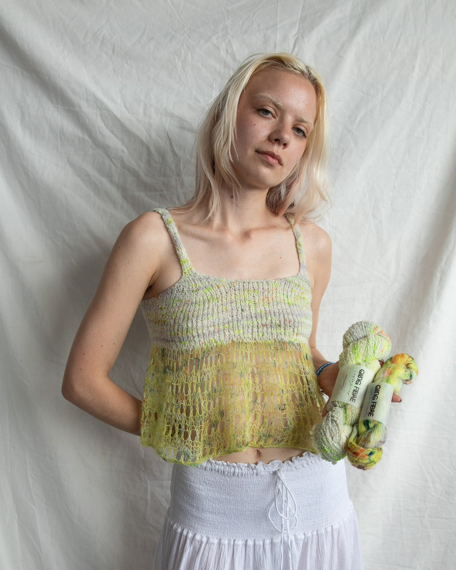 Lolita Strap Top Knit Kit - Teddy and Veranita