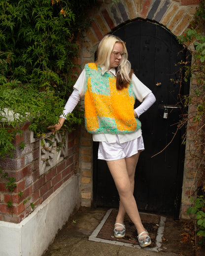 Helena Wieser Karla Vest Kit - Glacier and Cheese (3XL-5XL)