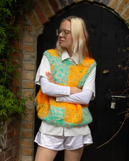 Helena Wieser Karla Vest Kit - Glacier and Cheese (M-2XL)
