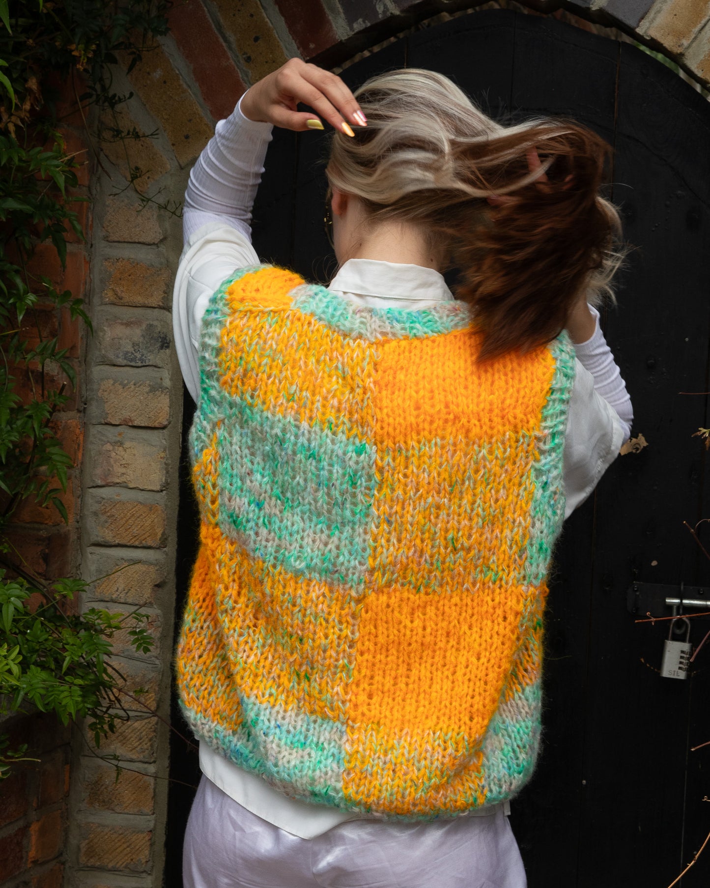 Helena Wieser Karla Vest Kit - Glacier and Cheese (3XL-5XL)