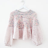 Ice Cream Cone Top Knit Kit - Melted Baby Suri