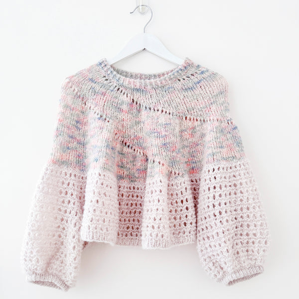 Ice Cream Cone Top Knit Kit - Melted Baby Suri
