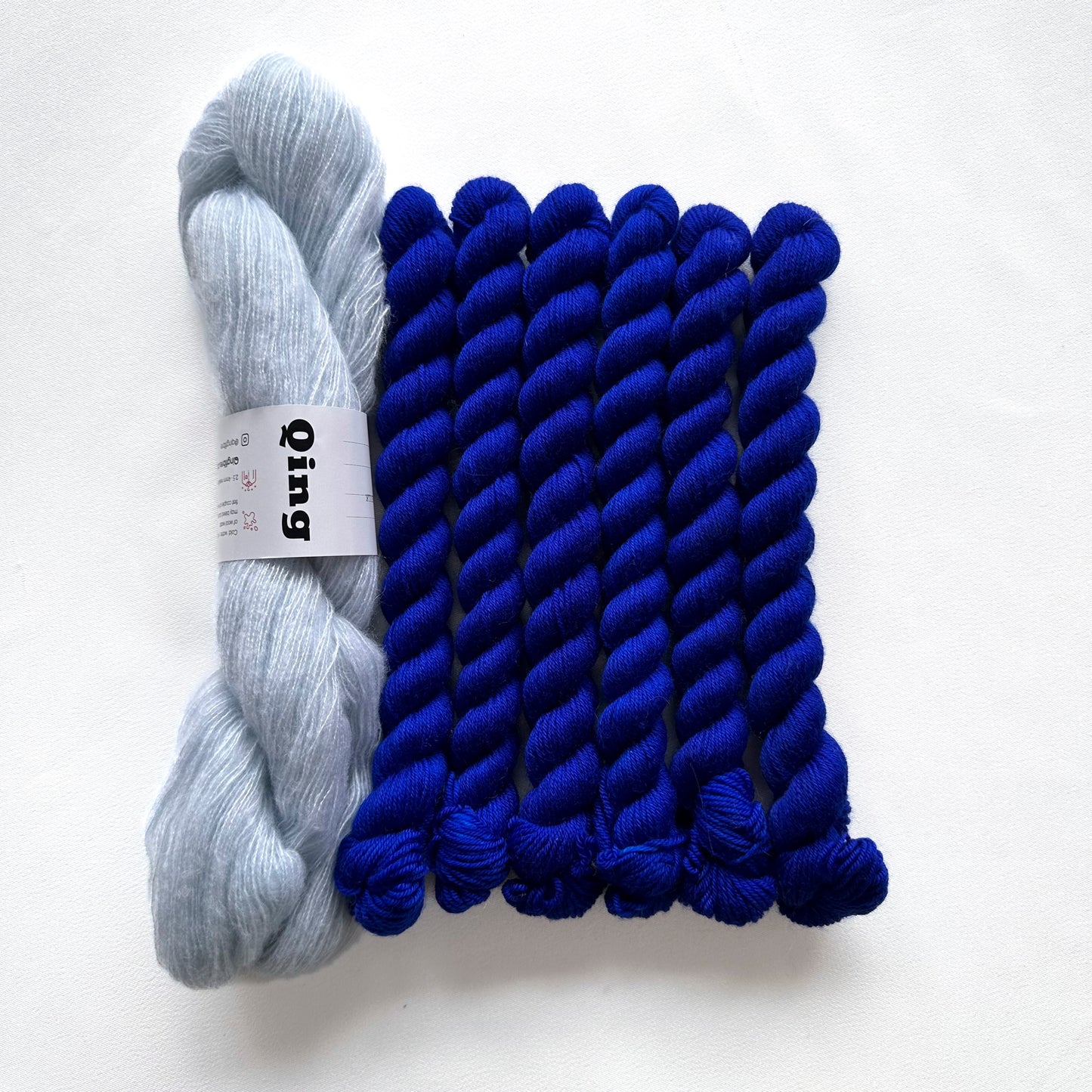 Simply Wave Long Sock Kit - Veranita & Sock Mini - Cumulus & Hero