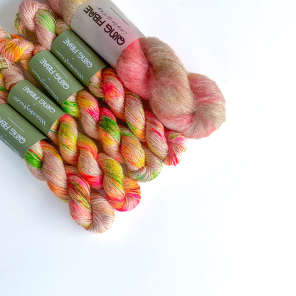 Made By Rosh Lisbon Lace Kit - Bon Bon - Kid Mohair Silk & Wensleyhaze