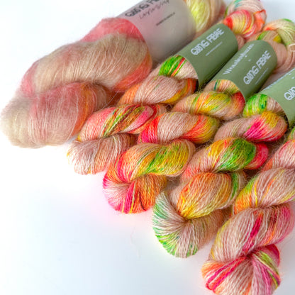 Made By Rosh Lisbon Lace Kit - Bon Bon - Kid Mohair Silk & Wensleyhaze