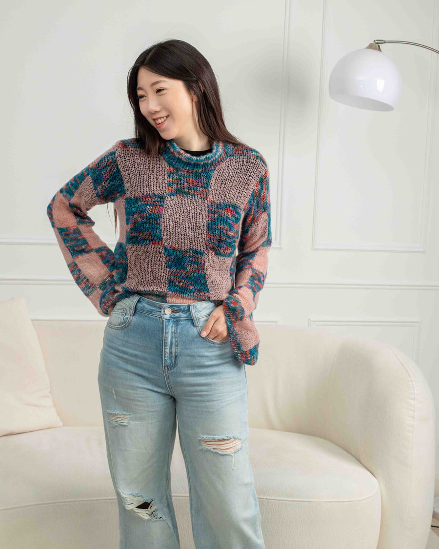 Zodiac Check Mate Top Knit Kits - Veranita