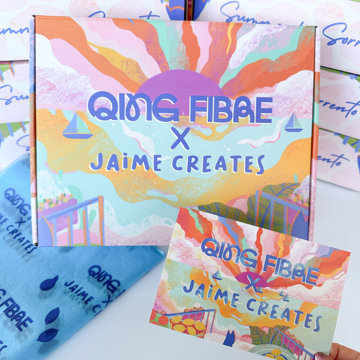 Jaime Creates Summer in Sorrento Mystery Box