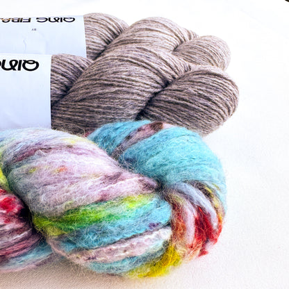 Romola Wrap Kit - Fjord & Melted Baby Suri - Koala, Iced Cube & Barefoot