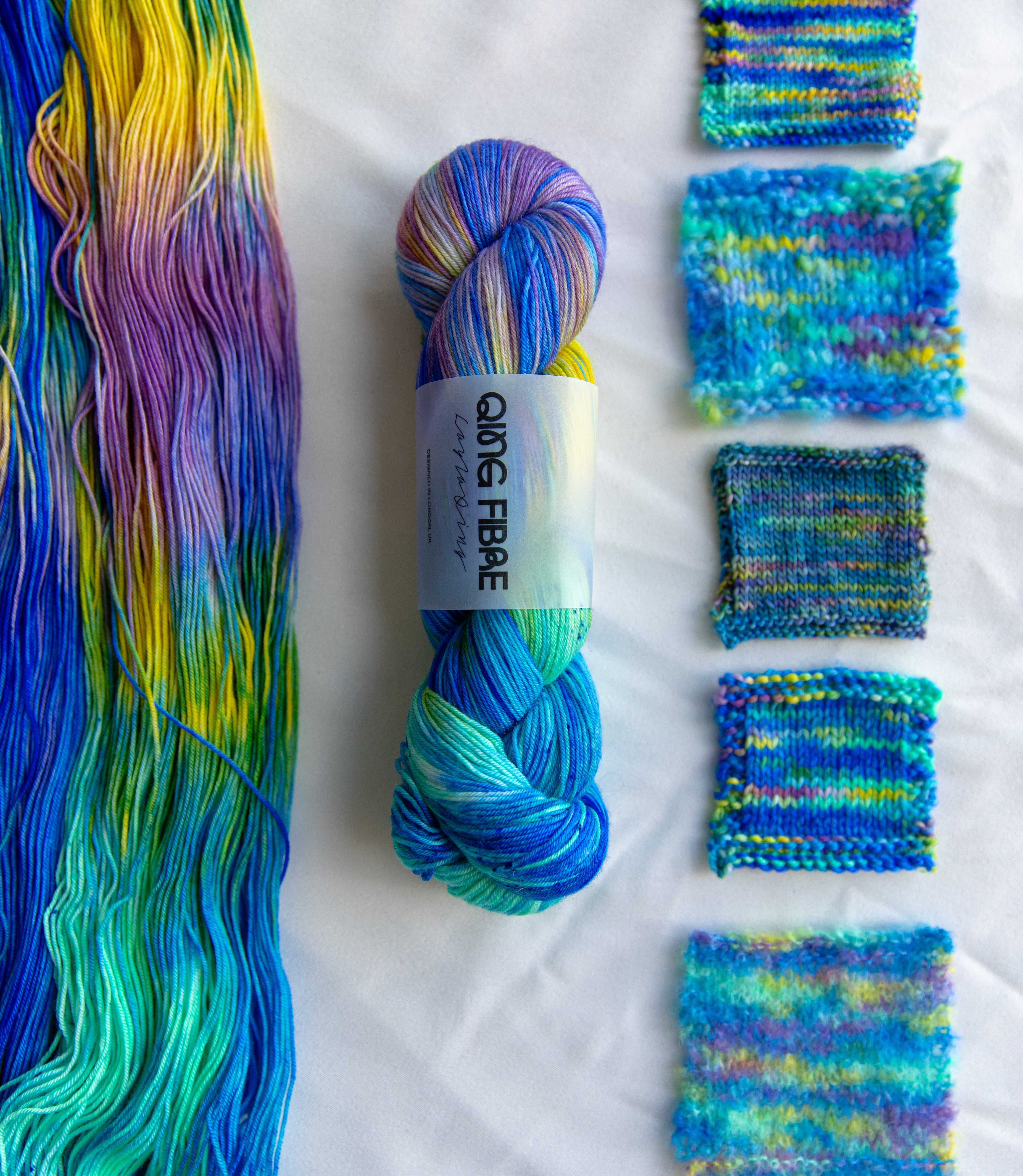 Qing Fibre | Hand-Dyed Yarn, Alpaca & Merino & Kit for Qing Fibre | Hand-Dyed Yarn, Alpaca & Merino & Kit for