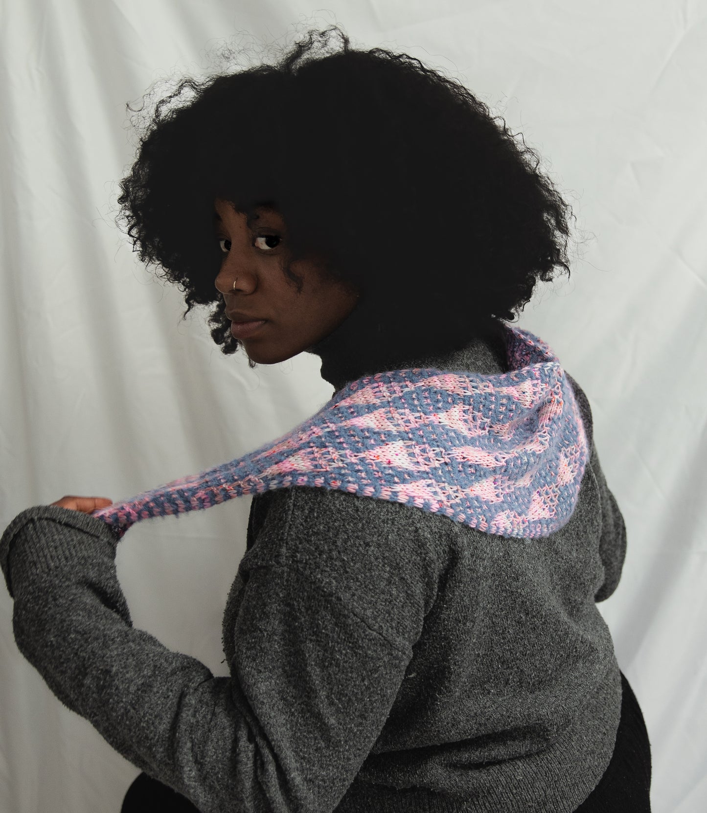 Harlequin Shawlette Pattern - Download