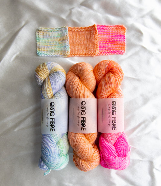 S/S26 Colour Palette Trio - Warm Rays