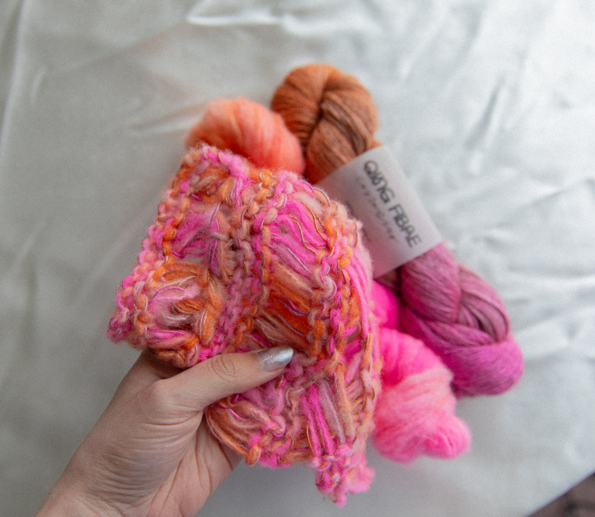 Cloudfall Cardigan Knit Kit - Super Floof DK and Yak Single — Fever