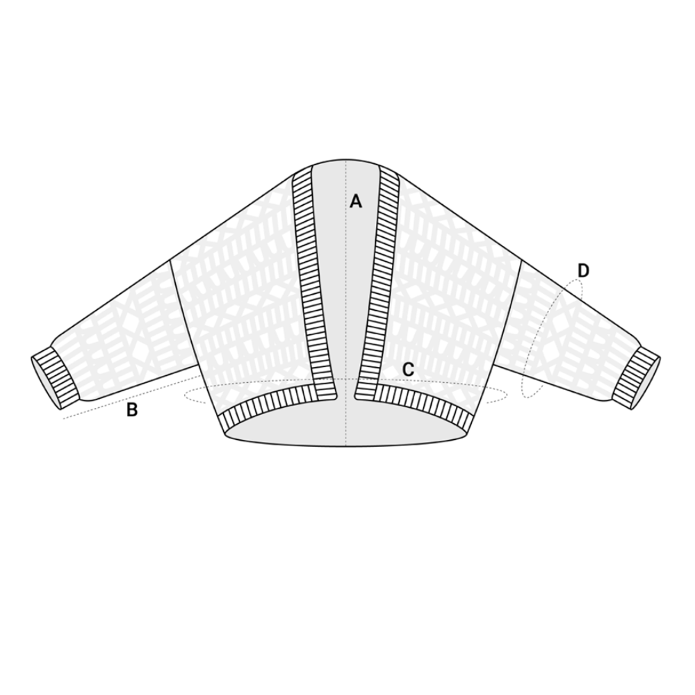Cloudfall Cardigan Pattern - Download