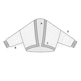 Cloudfall Cardigan Knit Kit - Super Floof DK and Yak Single