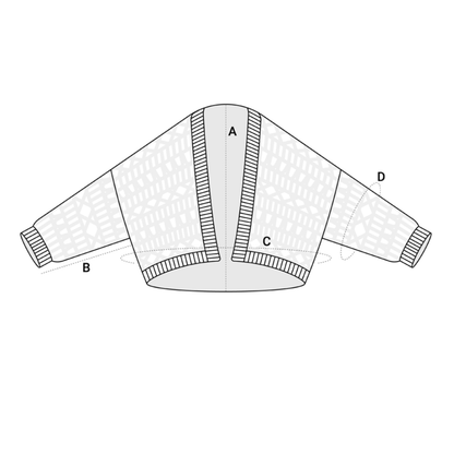 Cloudfall Cardigan Pattern - Download