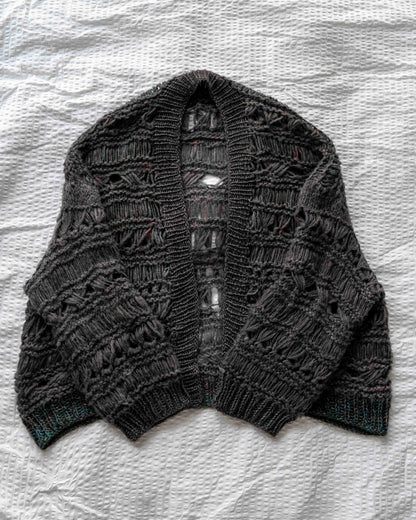 PRE-ORDER Cloudfall Cardigan Kit: Soot and Cassiopeia