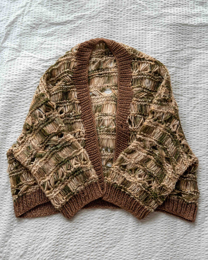 PRE-ORDER Cloudfall Cardigan Kit: Equinox and Heath