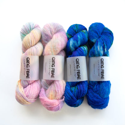 Spektakelstrik Wave Sweater Kit - Abyss & Mother of Pearl - XS-(S-M)