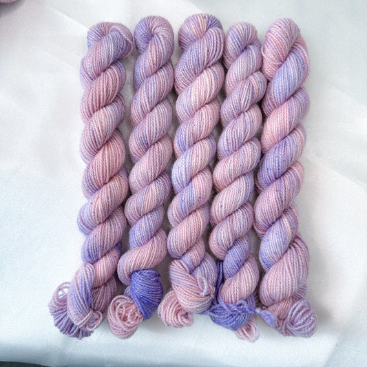 Large ecological weaving yarn pack, Pink Blush - Studio Koekoek