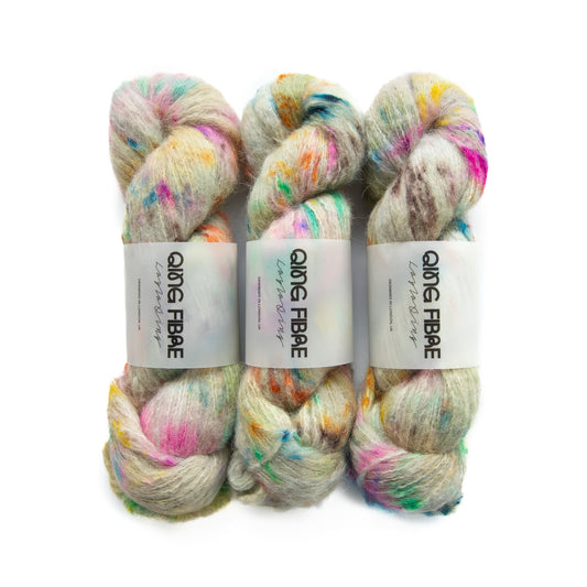 Melted Baby Suri - Frankenyarn
