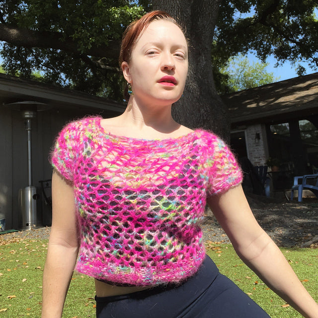 Mosh Pit Mesh Top