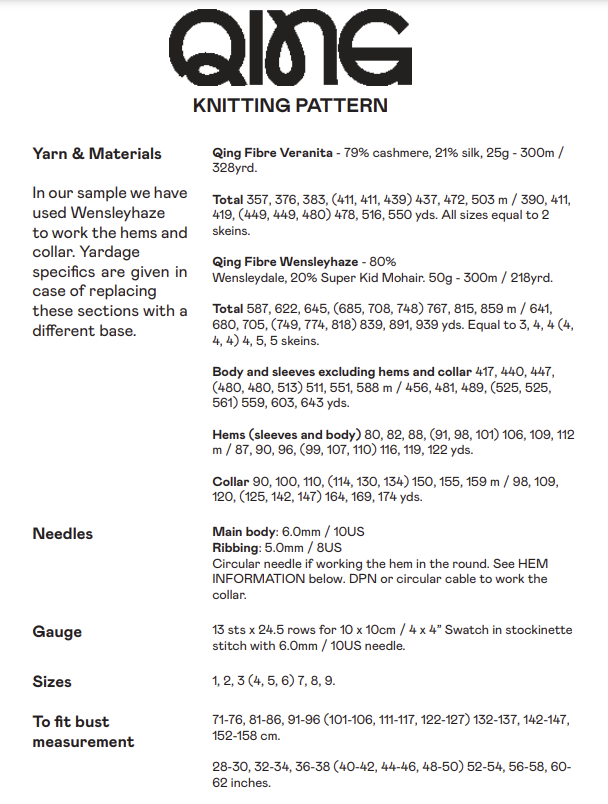 Zodiac Check Mate Top Knit Kits - Veranita