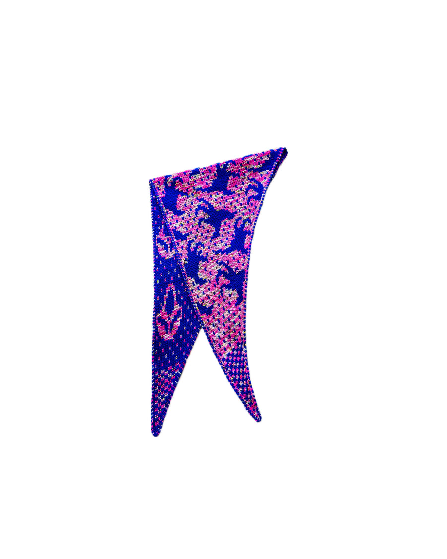 The Slasher Poltergeist Triangle Scarf Pattern - PDF Download