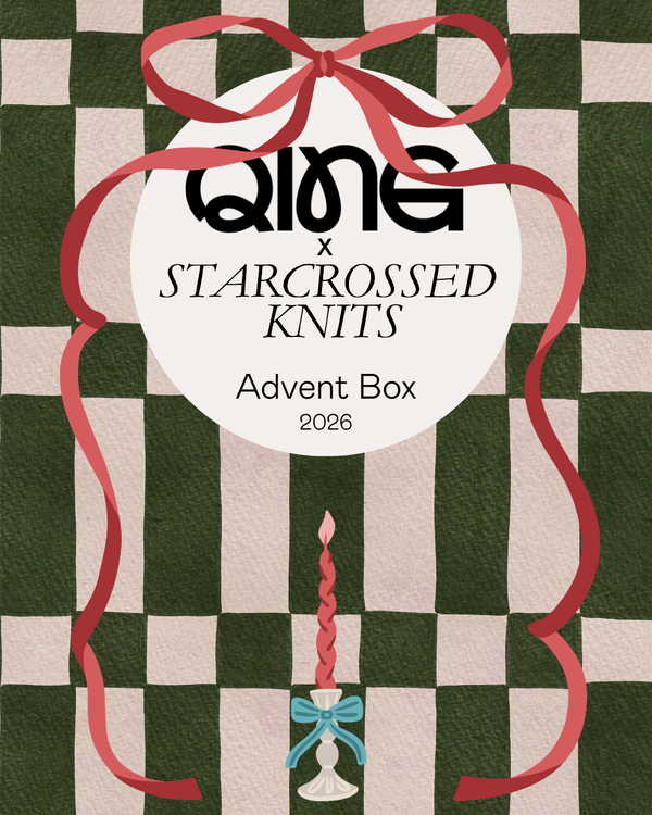 PRE-ORDER Qing Fibre x Starcrossed Knits: 'Under Wraps' Advent Box 2026