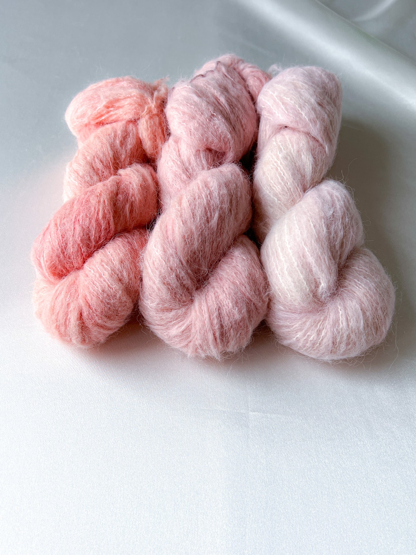 Melted Baby Suri Mono Fade - Pastel Pink