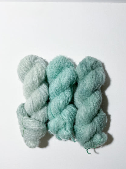 Melted Baby Suri Mono Fade - Honeydew