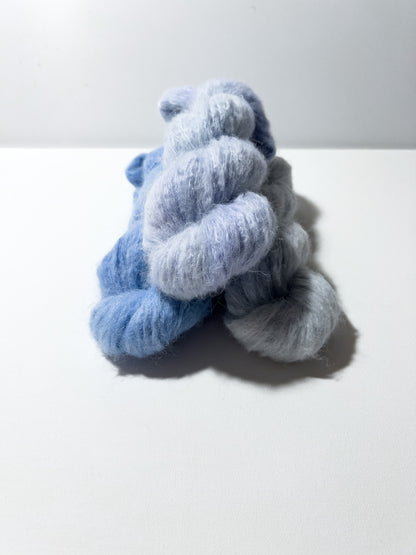 Melted Baby Suri Mono Fade - Lavender Blue