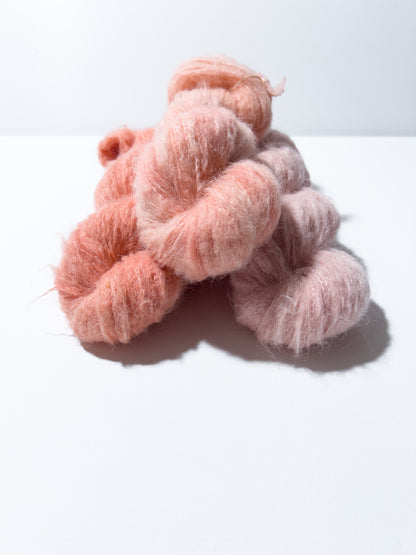Melted Baby Suri Mono Fade - Pastel Pink