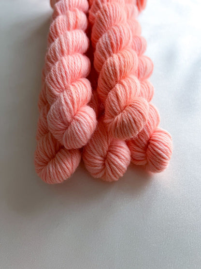Merino DK Mini - White Peach