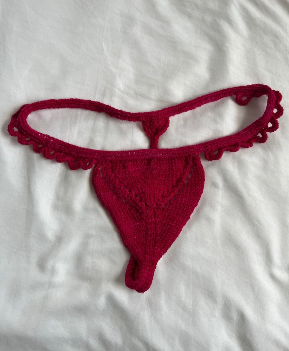 Valentines Special Thong Pattern Download - Qing Fibre