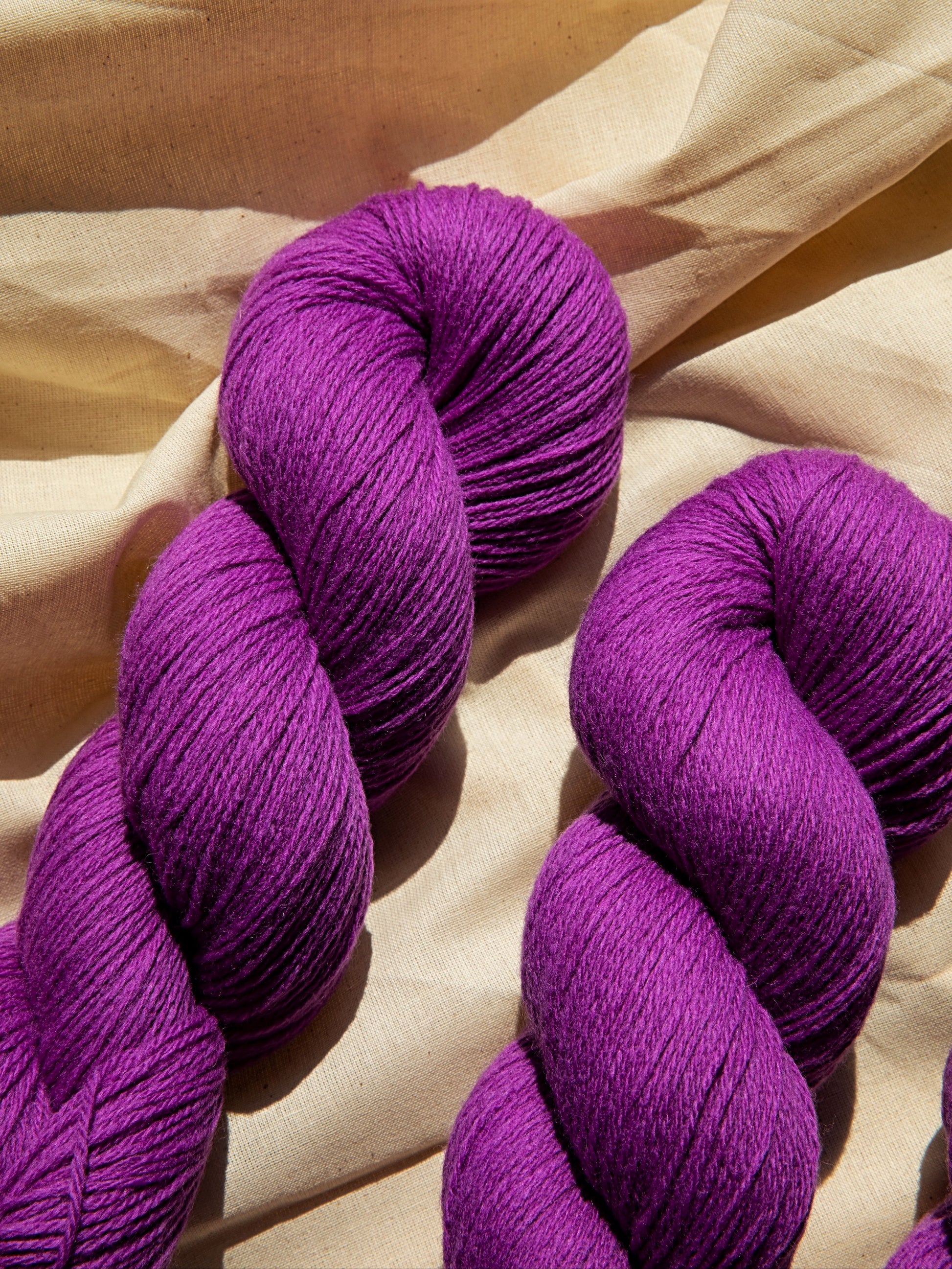 Fjord Lambswool Yarn - Qing Fibre - Indie Hand-Dyed Yarn