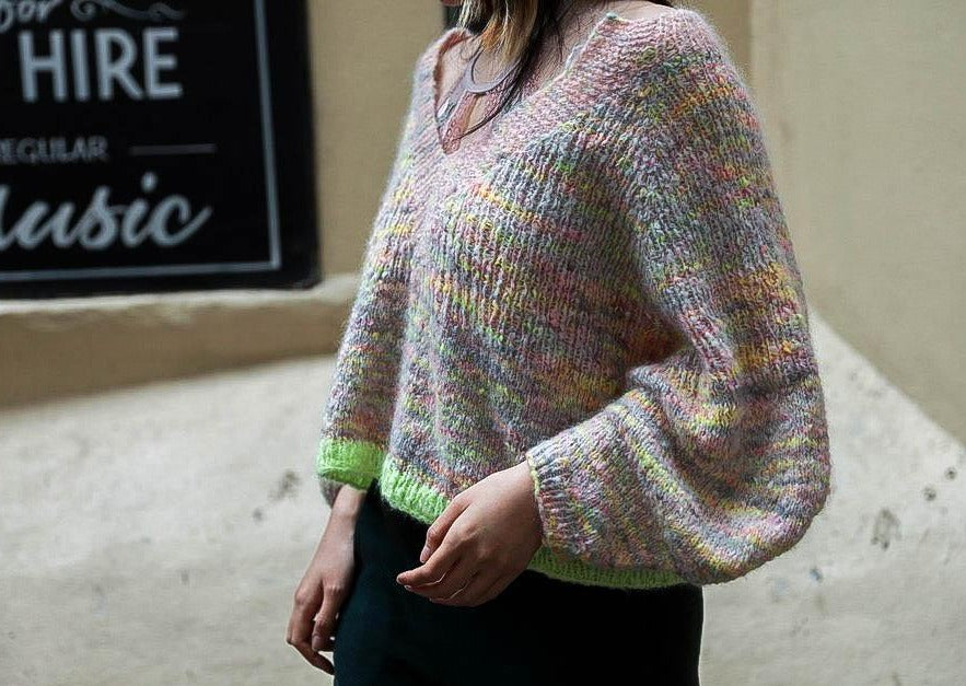 Mochi Sweater Knit Kit - Melted Baby Suri