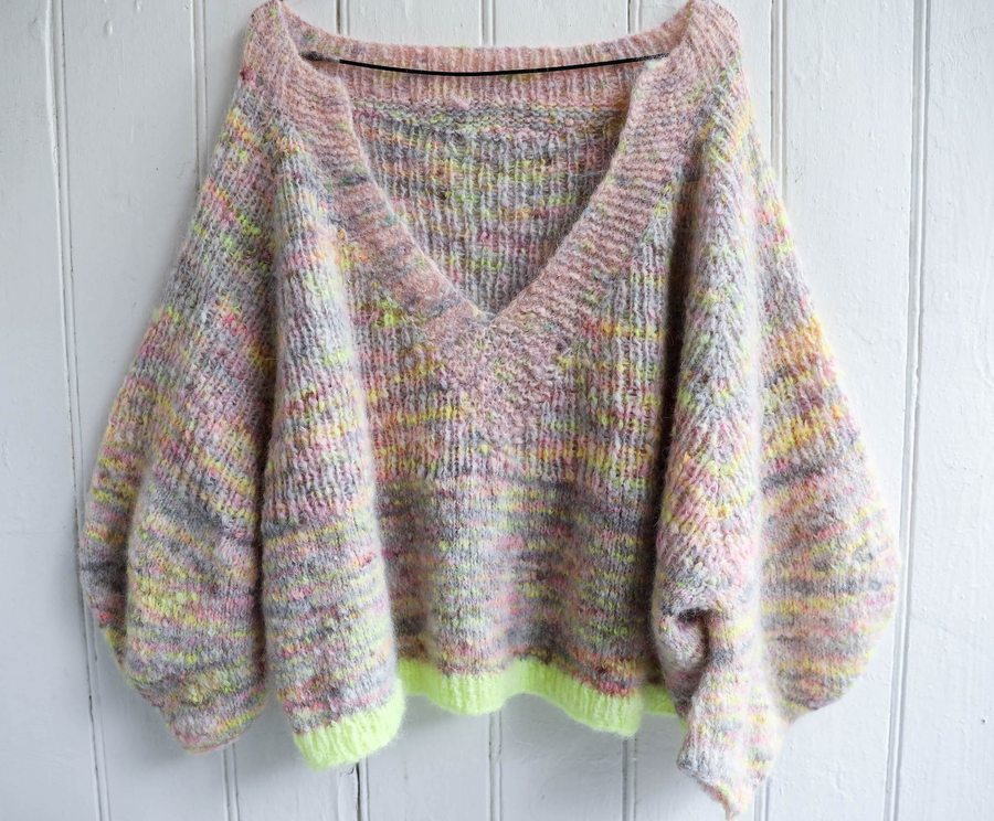 Mochi Sweater Knit Kit - Melted Baby Suri