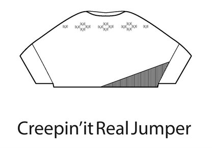 Creepin' it Real Jumper Pattern - Download