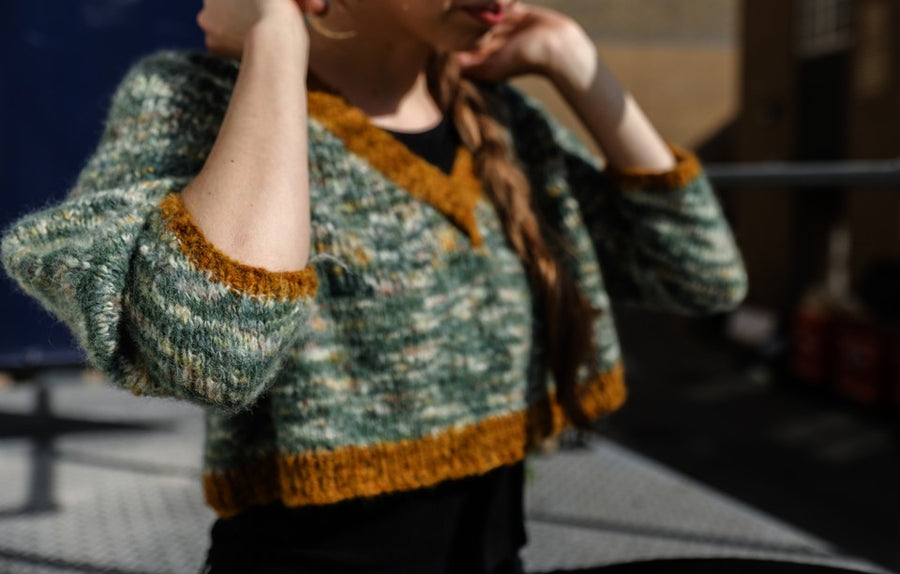 Mochi Sweater Knit Kit - Melted Baby Suri
